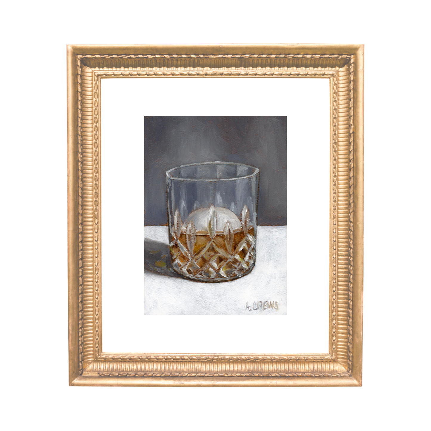 "On Ice" Bourbon - Print