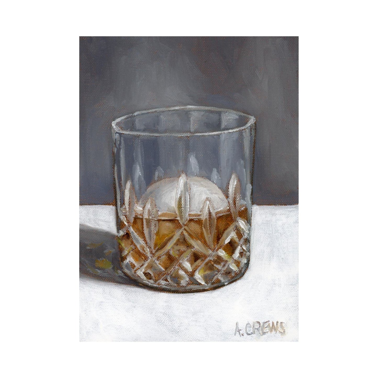 "On Ice" Bourbon - Print