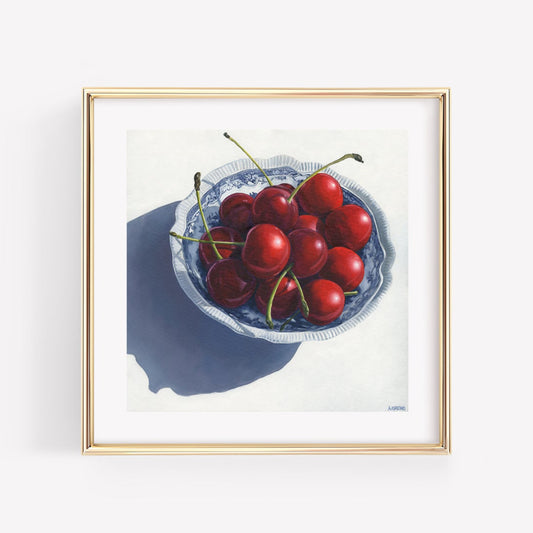 "Life is a Bowl of Cherries"- Print