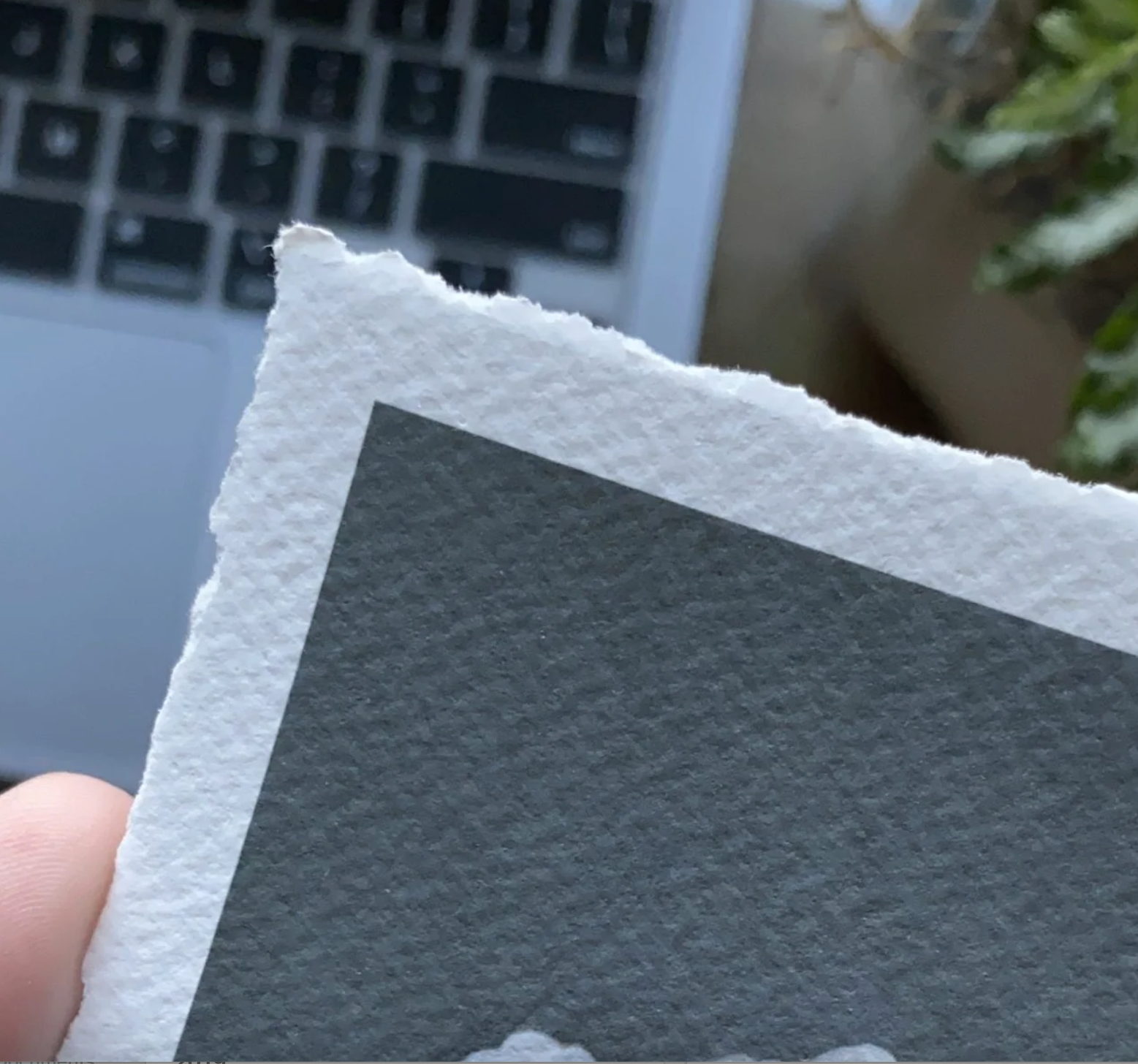 art print detail edge