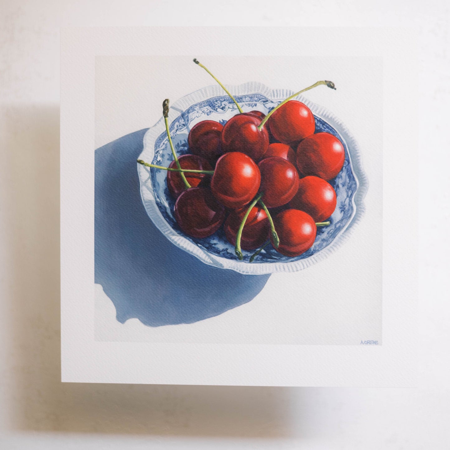 "Life is a Bowl of Cherries"- Print