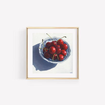 "Life is a Bowl of Cherries"- Print