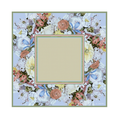 Grace Pastel Floral Mahjong Play Mat