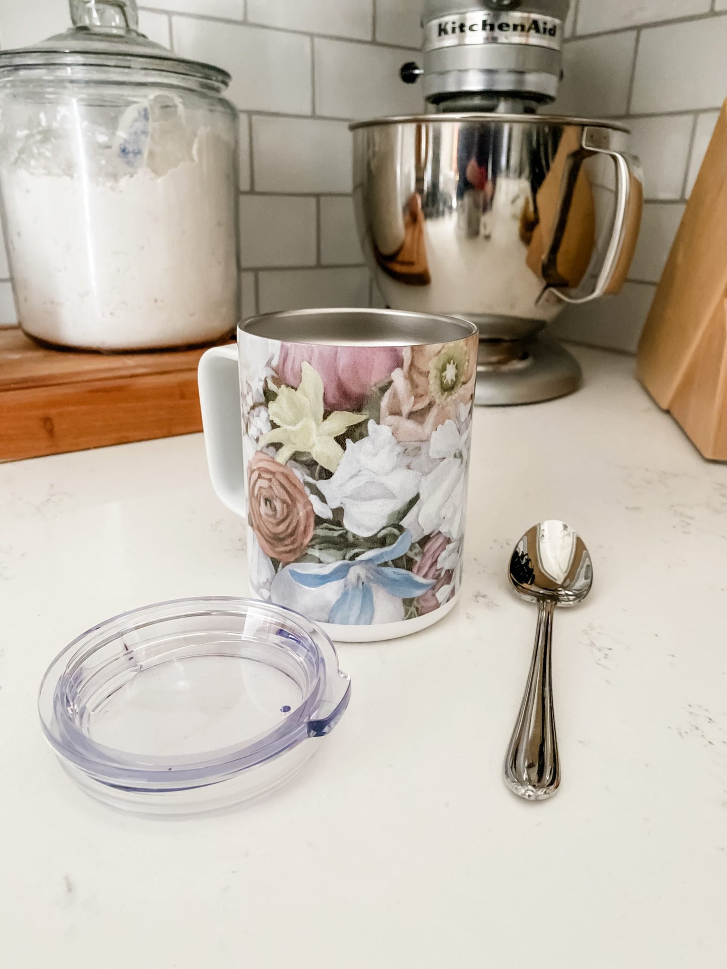 Bouquet Travel Mug