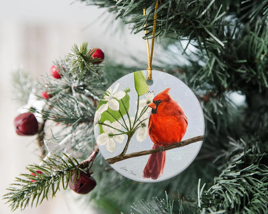 Cardinal Ornament