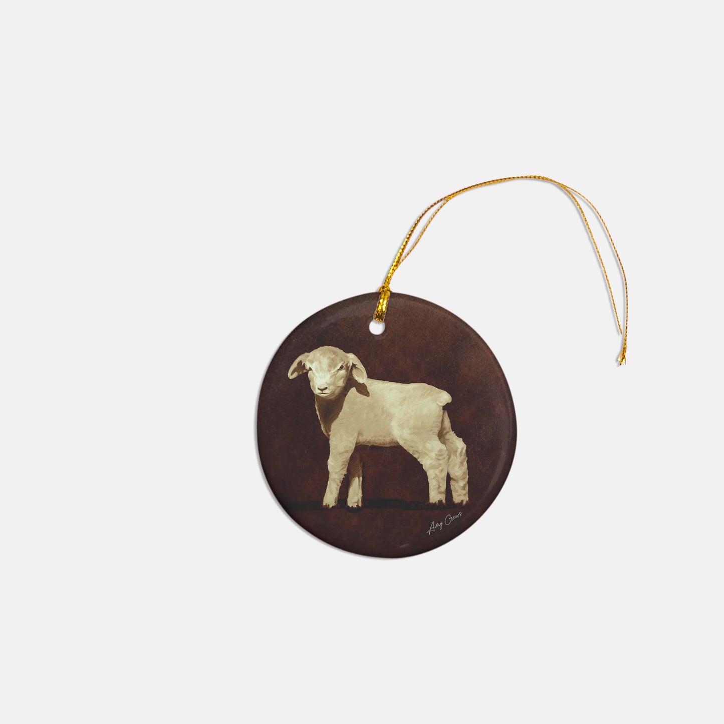 Behold - Lamb Ornament